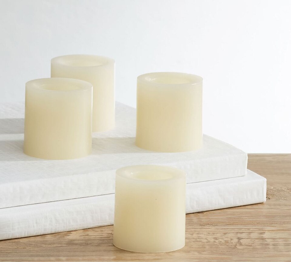 Flameless Outdoor Votive Candle, Set of 4 Pottery Barn AU